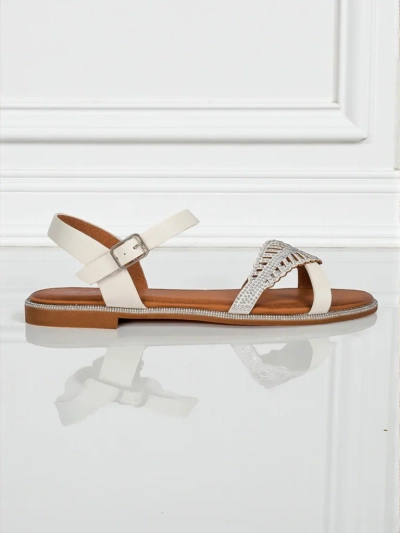 Royalfashion Sandales plates pour femmes Willow Grace