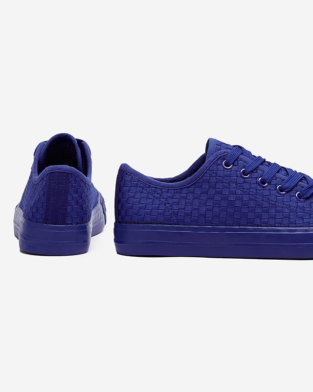Cobalt baskets pour femmes avec gaufrage Aklina - Footwear