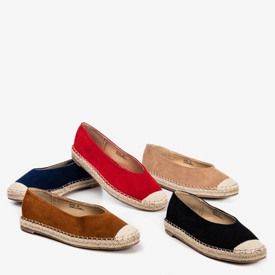 OUTLET Espadrilles rouges pour femmes Lalina - Chaussures