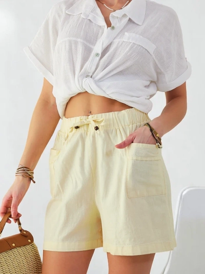 Royalfashion Shorts en coton pour femmes