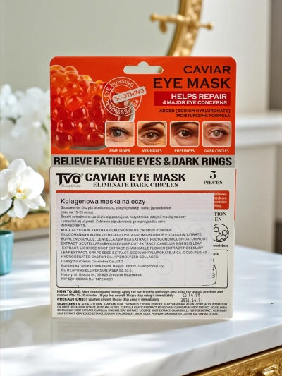 Patchs pour les yeux en gel au caviar