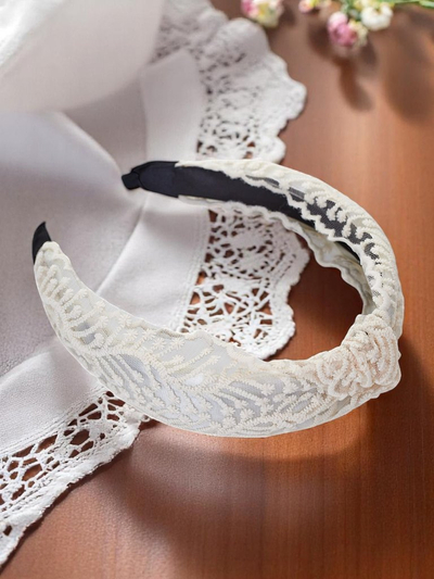 Royalfashion Serre-tête en dentelle Koralia