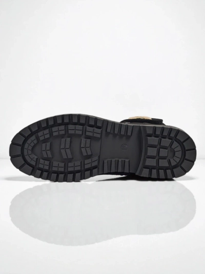 Bottines worker pour femmes avec décorations Lorice