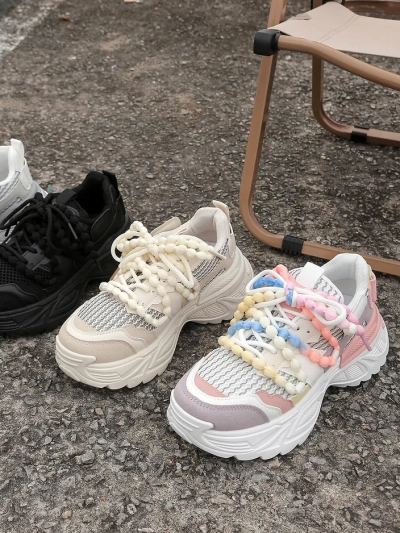 Chaussures de sport pour femmes Royalfashion sur une semelle épaisse Loness