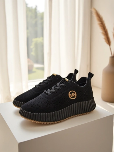 Royalfashion Baskets de sport perforées pour femmes Tobin