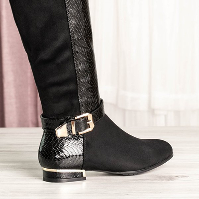 Bottines plates Dorothy noires - Footwear