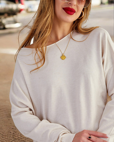 Royalfashion Pull fin pour femme