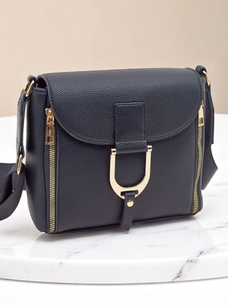 Royalfashion Petit sac à main pour femme en cuir écologique Noli Chic