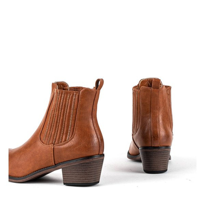 Boots marron Westernias low post - Footwear