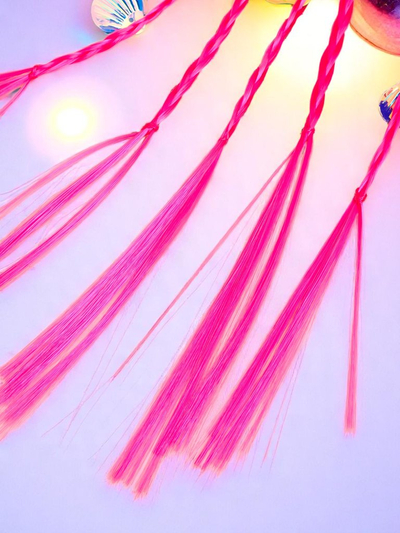 Royalfashion Tresses à clips avec coquillages sur élastiques