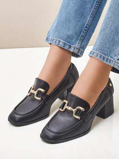 Mocassins femme Royalfashion à petits talons Kamelia