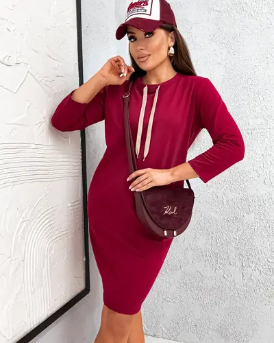Royalfashion Robe Mini Femme en Tissu Coton