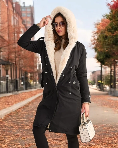 Royalfashion Manteau long pour femme