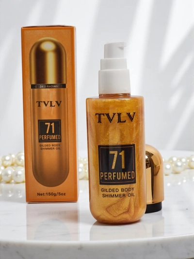 TVLV Huile corporelle illuminatrice Caramel et Noix de Macadamia