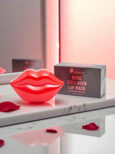 Aurelia Masque Lèvres au Collagène à la Rose – masque lèvres luxueux au collagène