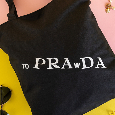 Sac bandoulière femme noir avec inscription - Sacs à main