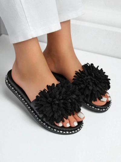 Royalfashion Sandales plates pour femmes Flora Blide