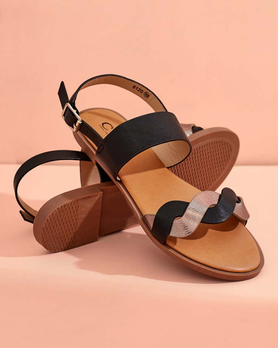 Royalfashion Sandales Leonise en éco-cuir pour femme