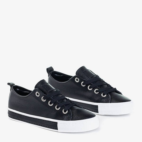 Baskets noires pour femmes Zuta - Footwear