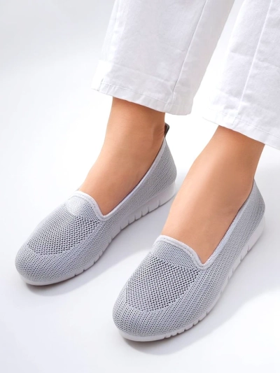 Royalfashion Mocassins en tissu pour femmes Caerit