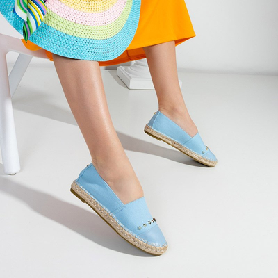 Espadrilles bleues pour femmes avec étoiles Fraus - Footwear