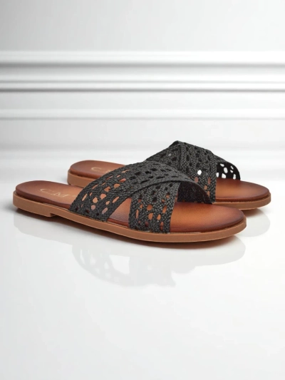 Royalfashion Mules plates pour femmes Ella Brooke