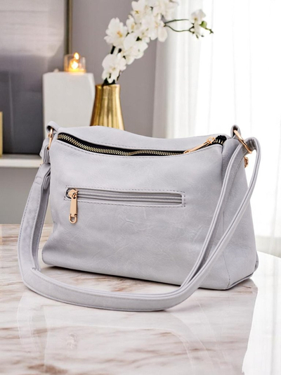Royalfashion Petit sac à main carré en cuir écologique Niva Time