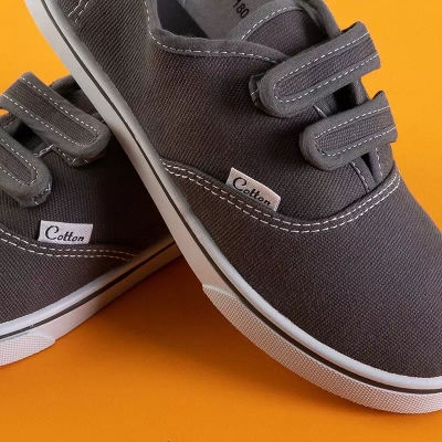 Baskets garçon Almir gris foncé - Footwear