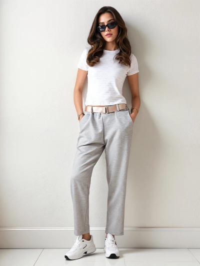 Royalfashion Pantalons simples pour femmes