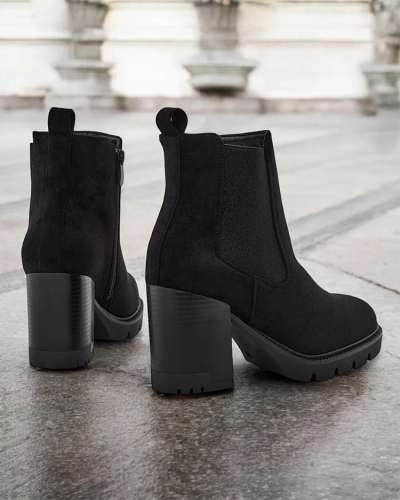 Royalfashion Bottes à talon aiguille Timoxo pour femme