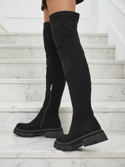 Bottes pour femmes au-dessus du genou Zerina