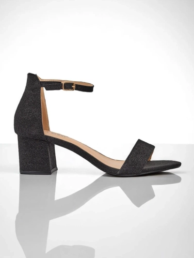 Royalfashion Sandales à talons carrés pour femmes Beliss