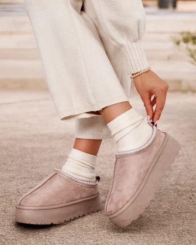 Royalfashion Bottes courtes Zommy a'la pour femmes Bottes de neige