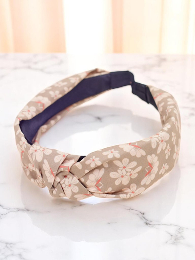 Serre-tête Royalfashion avec motif floral tressé Florinda