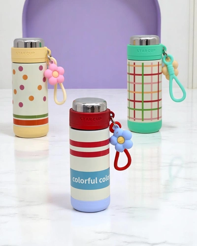 Royalfashion Mug Thermos Isotherme avec Étiquette Gardez Jeune