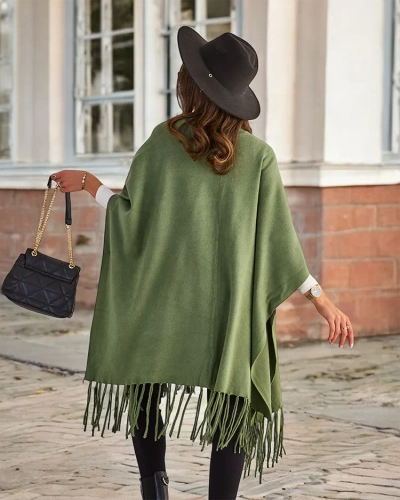Royalfashion Poncho pour femme