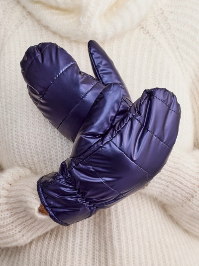 Royalfashion Gants bleu marine pour femme
