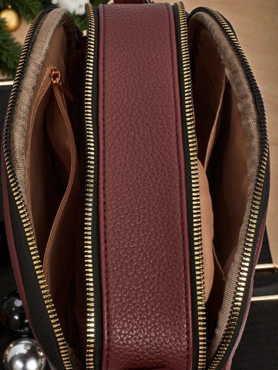 Petit sac à main matelassé pour femmes en cuir écologique Connere