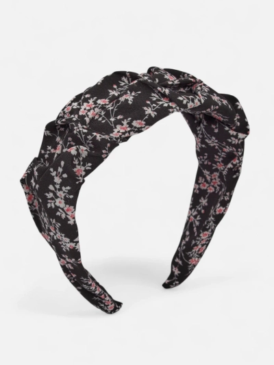 Royalfashion Bandeau à cheveux avec fronces et imprimé