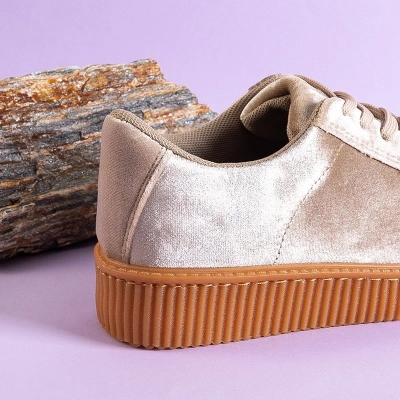 OUTLET Chaussures de sport femme beige Filua - Chaussures