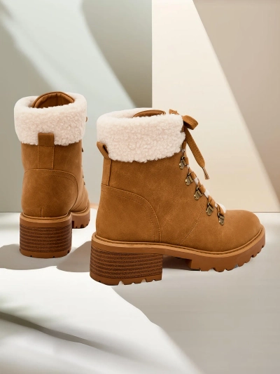 Royalfashion Bottes trapper pour femmes Sawoli