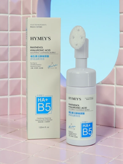 Mousse nettoyante hydratante et régénérante pour le visage Hygeia Panthénol HA+B5