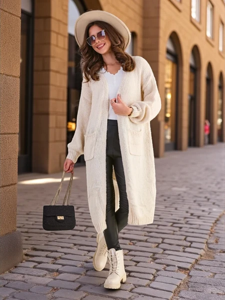 Gilet pour femmes tricoté Royalfashion