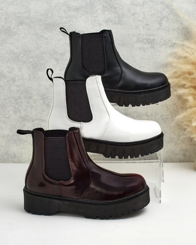 Royalfashion Bottes Movitas en cuir eko pour femme