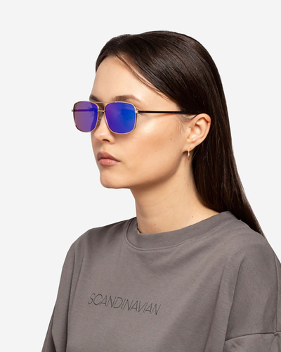 Royalfashion Lunettes de soleil miroir