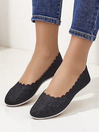 Royalfashion Ballerines florales pour femmes Magerro