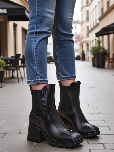 Royalfashion Bottines pour femmes Bonii