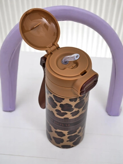 Royalfashion Mug thermique avec bec Glam Leo