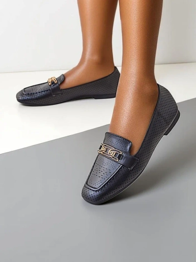 Mocassins en dentelle pour femmes Royalfashion Besione