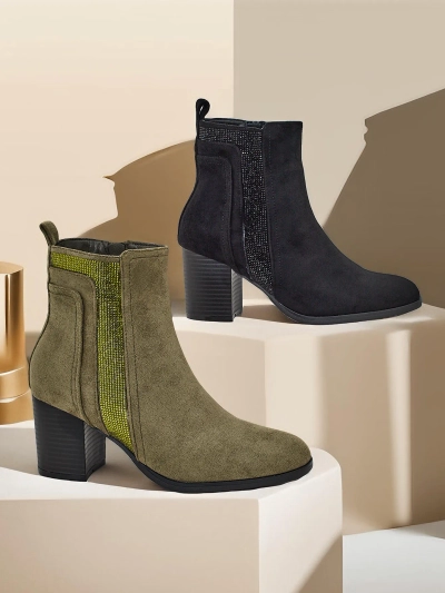 Les bottes à talons hauts pour femmes de Royalfashion Venotto